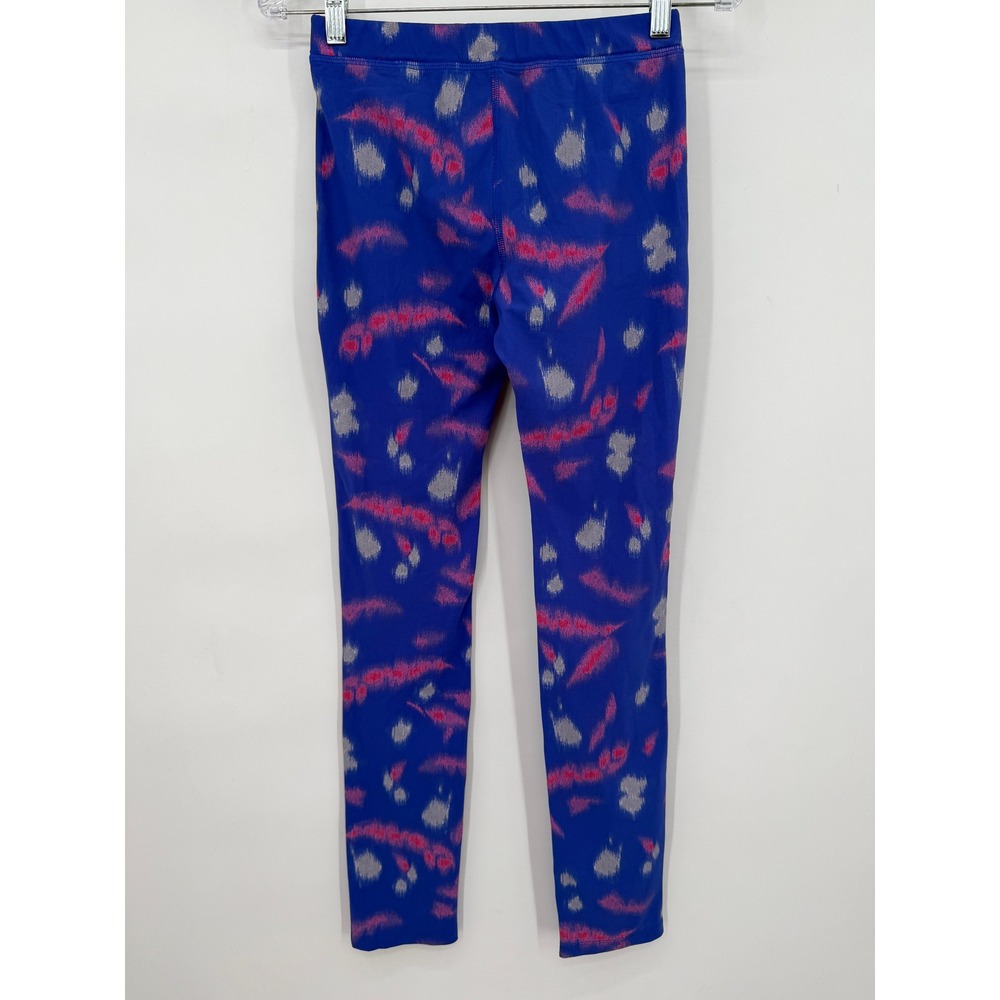 Isabel Marant Tisou Blue Abstract Ikat Print Leggings PA1915-21E003W Small